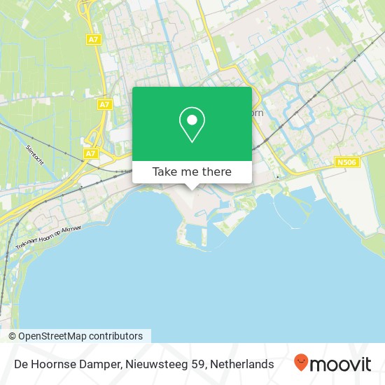 De Hoornse Damper, Nieuwsteeg 59 map