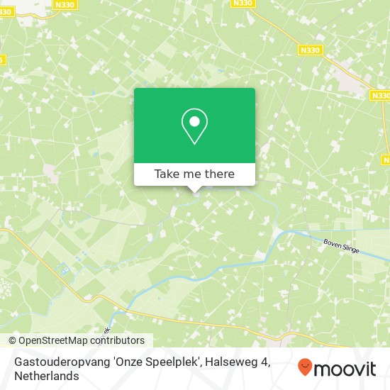 Gastouderopvang 'Onze Speelplek', Halseweg 4 map