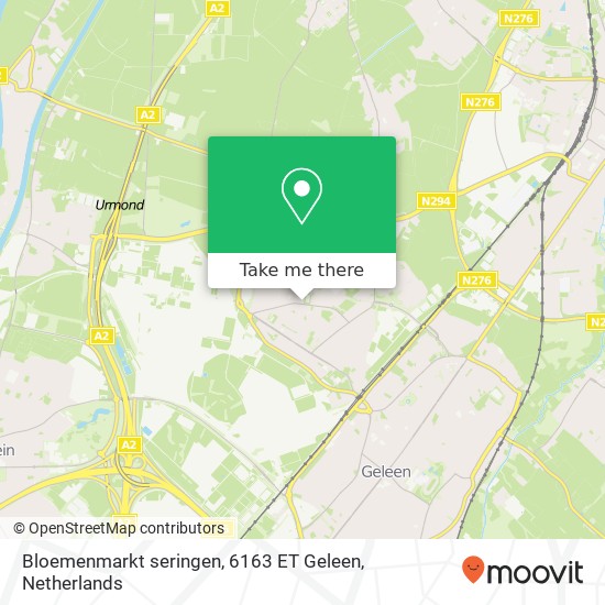 Bloemenmarkt seringen, 6163 ET Geleen map