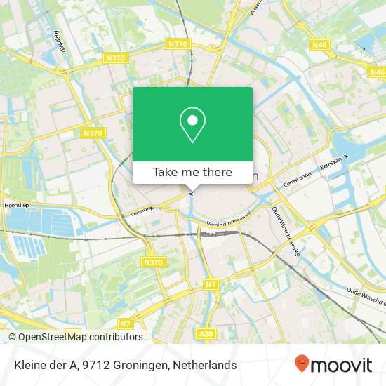 Kleine der A, 9712 Groningen map