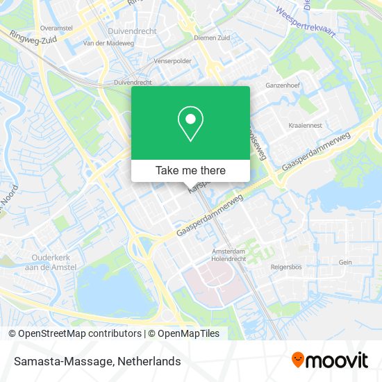 Samasta-Massage map
