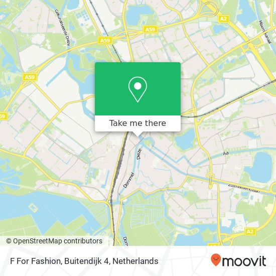 F For Fashion, Buitendijk 4 map