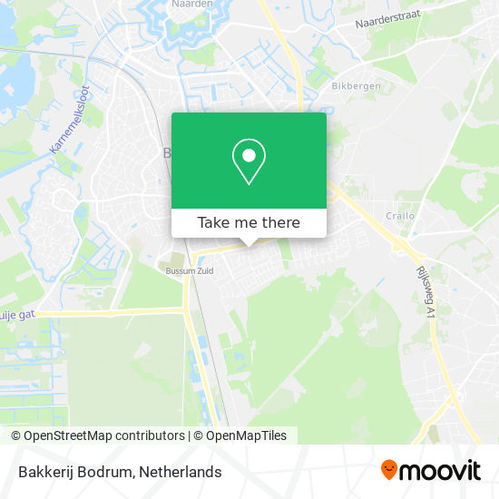 Bakkerij Bodrum map