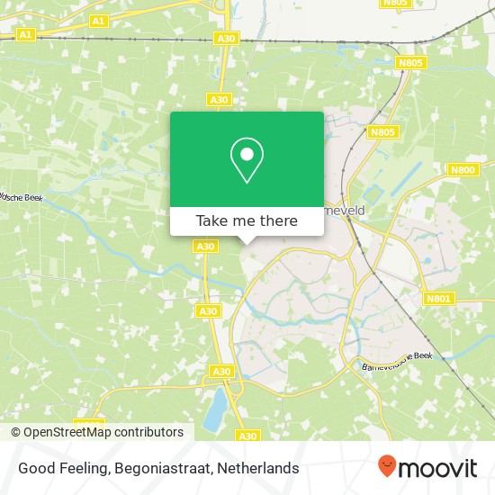 Good Feeling, Begoniastraat map