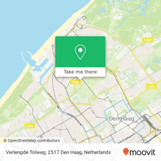 Verlengde Tolweg, 2517 Den Haag map