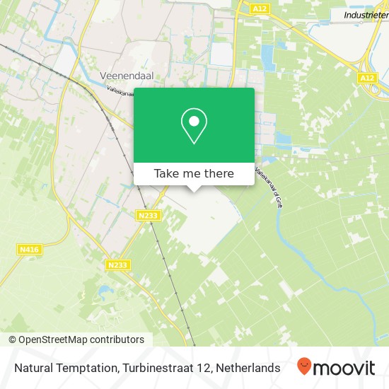 Natural Temptation, Turbinestraat 12 map