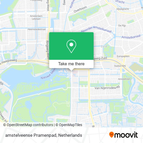 amstelveense Pramenpad map