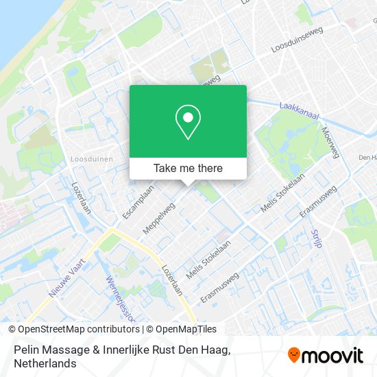 Pelin Massage & Innerlijke Rust Den Haag map