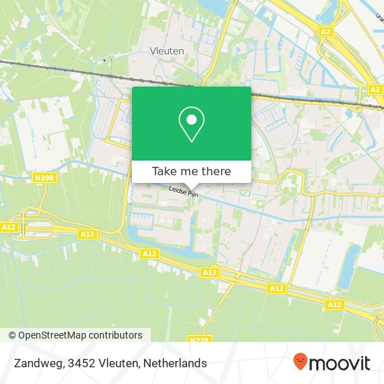 Zandweg, 3452 Vleuten map