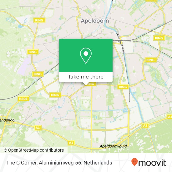 The C Corner, Aluminiumweg 56 map