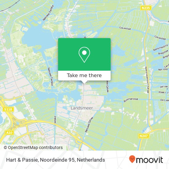 Hart & Passie, Noordeinde 95 map