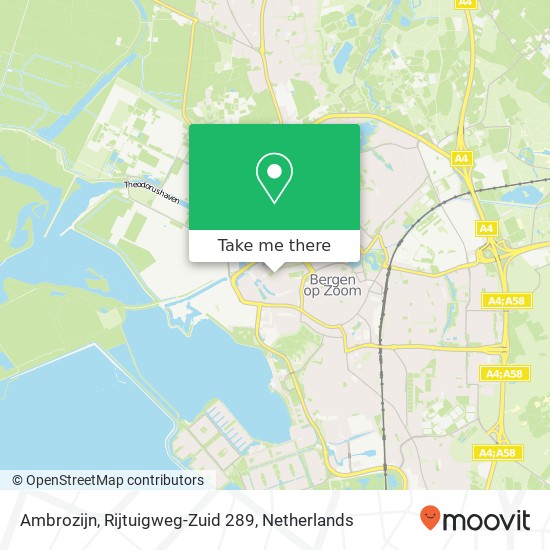 Ambrozijn, Rijtuigweg-Zuid 289 map