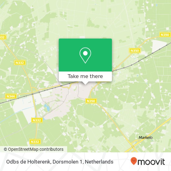 Odbs de Holterenk, Dorsmolen 1 map