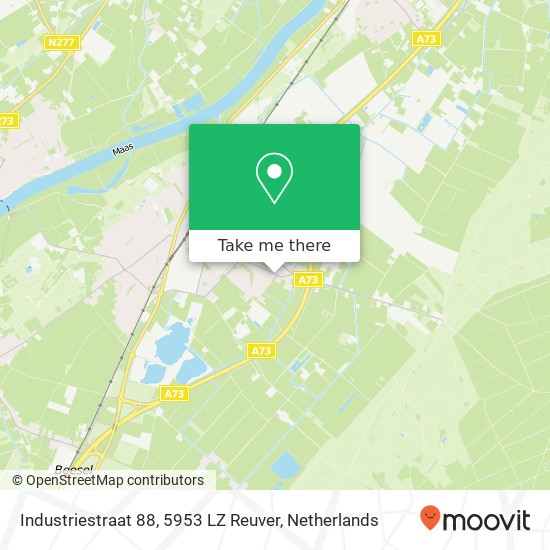 Industriestraat 88, 5953 LZ Reuver map