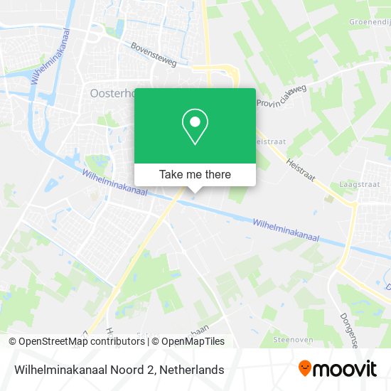 Wilhelminakanaal Noord 2 map