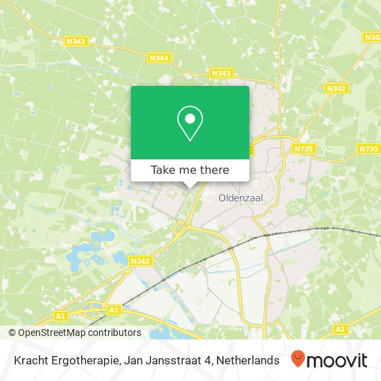 Kracht Ergotherapie, Jan Jansstraat 4 map
