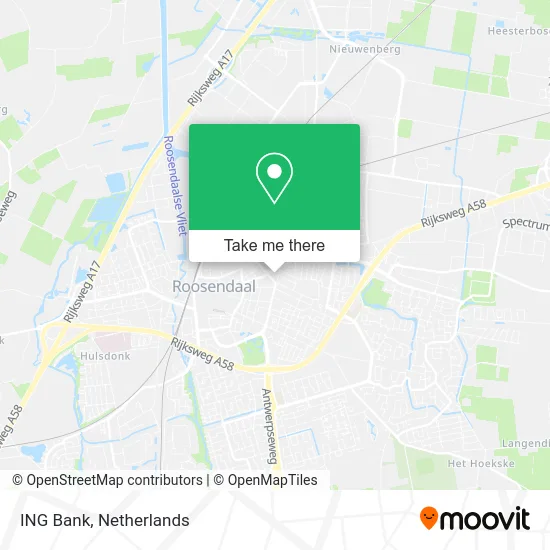 ING Bank map