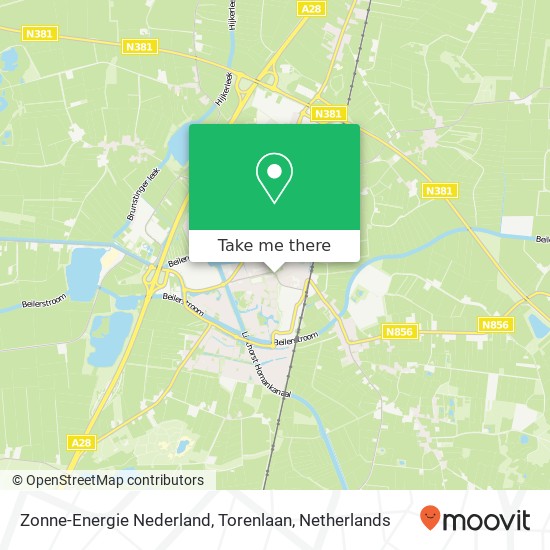 Zonne-Energie Nederland, Torenlaan map