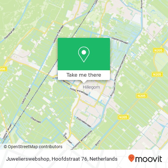 Juwelierswebshop, Hoofdstraat 76 map