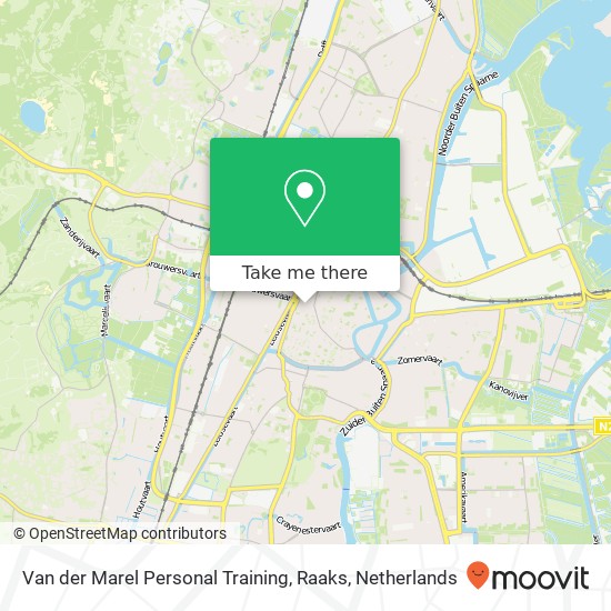 Van der Marel Personal Training, Raaks Karte