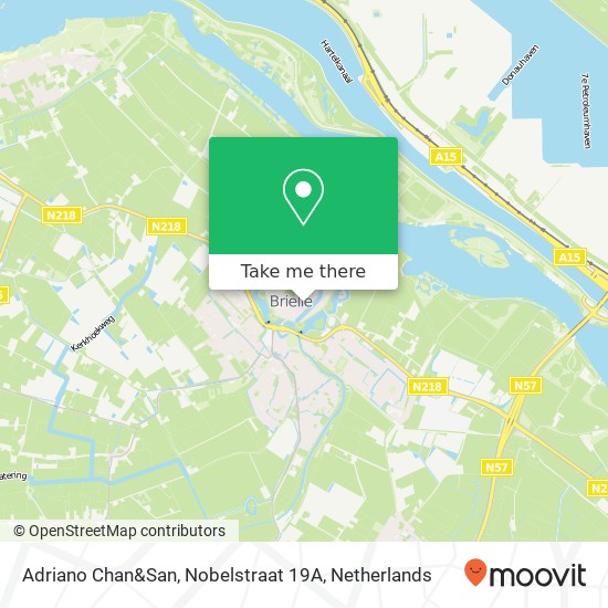 Adriano Chan&San, Nobelstraat 19A map