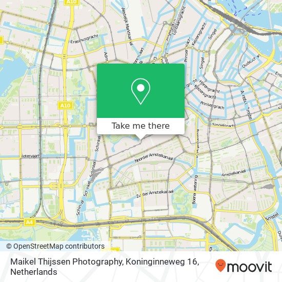 Maikel Thijssen Photography, Koninginneweg 16 map