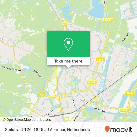 Spilstraat 126, 1825 JJ Alkmaar map