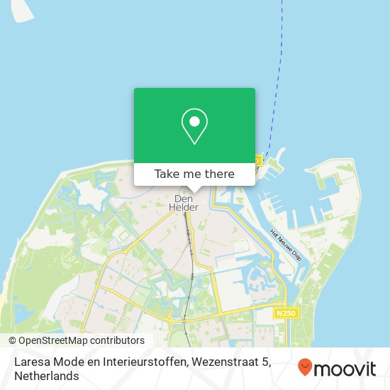 Laresa Mode en Interieurstoffen, Wezenstraat 5 map