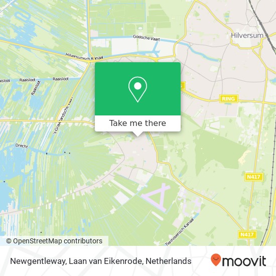 Newgentleway, Laan van Eikenrode map