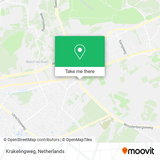 Krakelingweg map