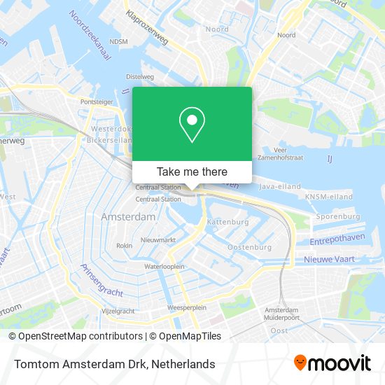 Tomtom Amsterdam Drk map