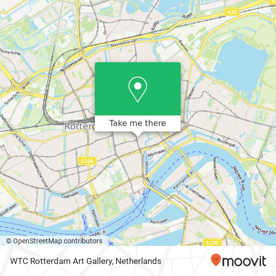 WTC Rotterdam Art Gallery map