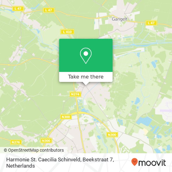 Harmonie St. Caecilia Schinveld, Beekstraat 7 map