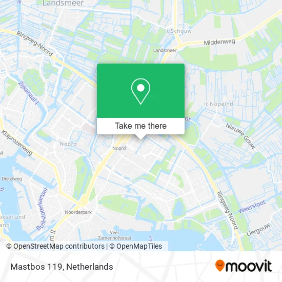 Mastbos 119 Karte