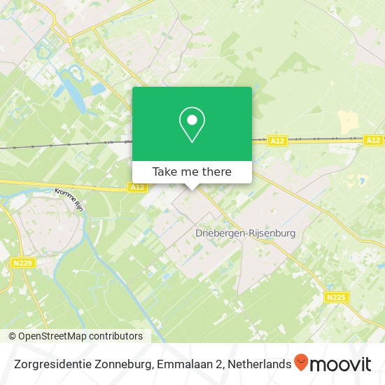 Zorgresidentie Zonneburg, Emmalaan 2 map