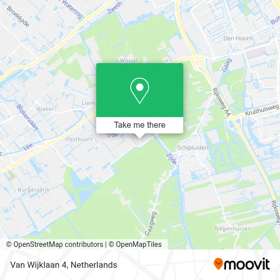 Van Wijklaan 4 map