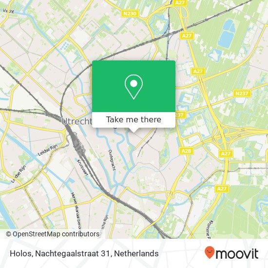 Holos, Nachtegaalstraat 31 map