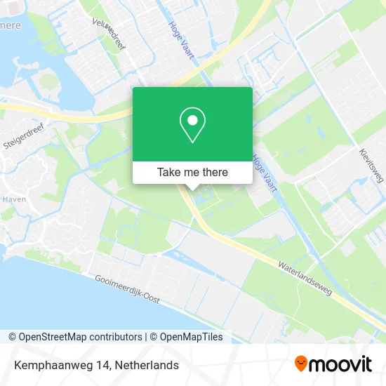 Kemphaanweg 14 map