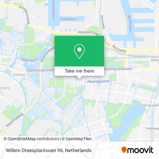 Willem Dreesplantsoen 96 map