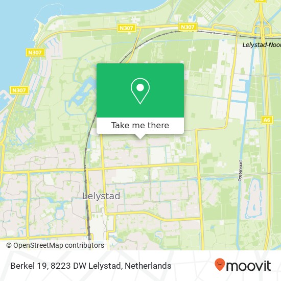 Berkel 19, 8223 DW Lelystad map