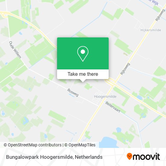 Bungalowpark Hoogersmilde map