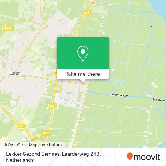 Lekker Gezond Eemnes, Laarderweg 24B Karte