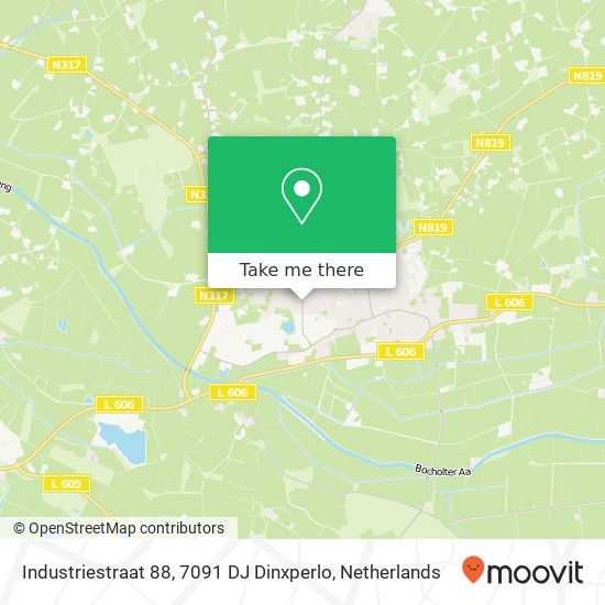 Industriestraat 88, 7091 DJ Dinxperlo map