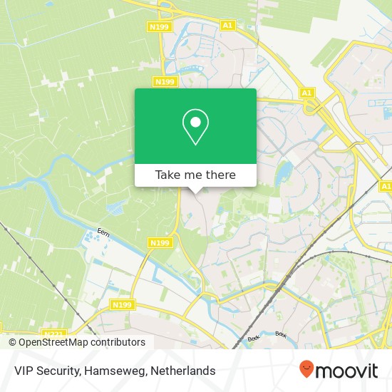 VIP Security, Hamseweg map