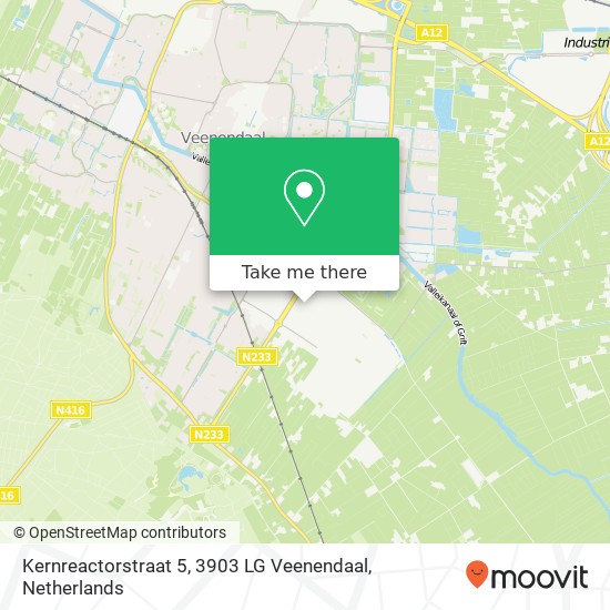 Kernreactorstraat 5, 3903 LG Veenendaal map