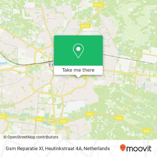 Gsm Reparatie Xl, Heutinkstraat 4A map