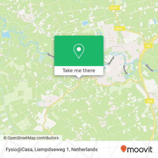 Fysio@Casa, Liempdseweg 1 map