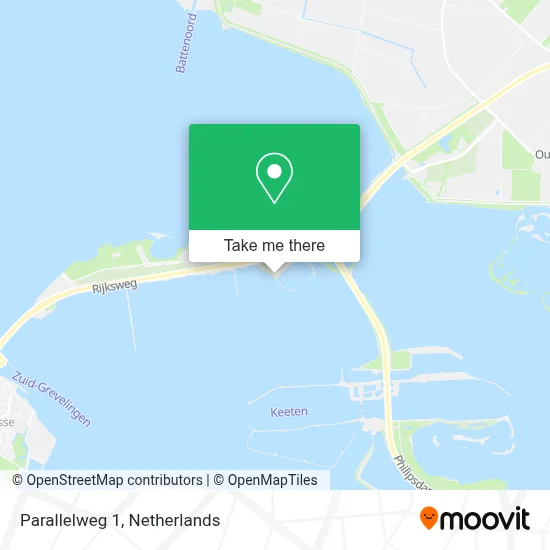 Parallelweg 1, 4311 NE Bruinisse map