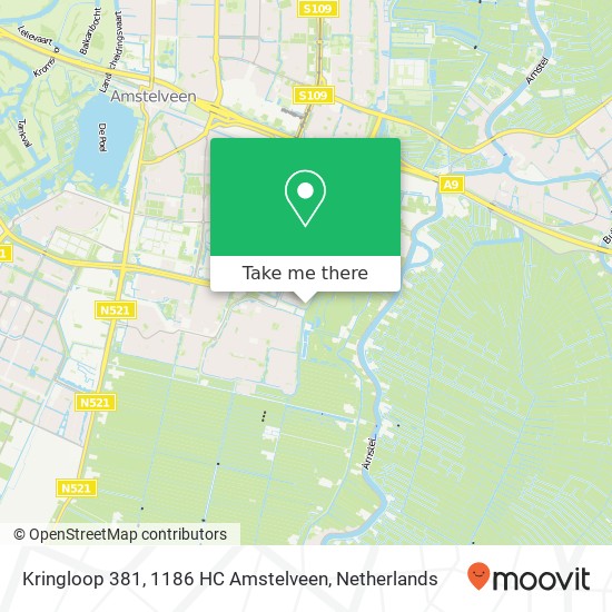 Kringloop 381, 1186 HC Amstelveen map