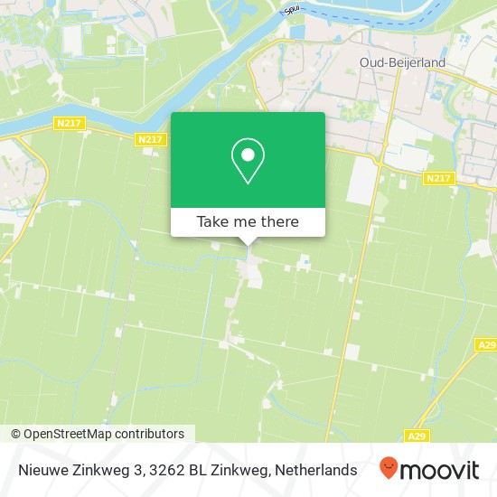 Nieuwe Zinkweg 3, 3262 BL Zinkweg map